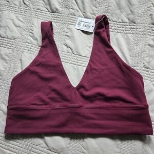 NWT Lululemon Align V-Neck Bra A/B
